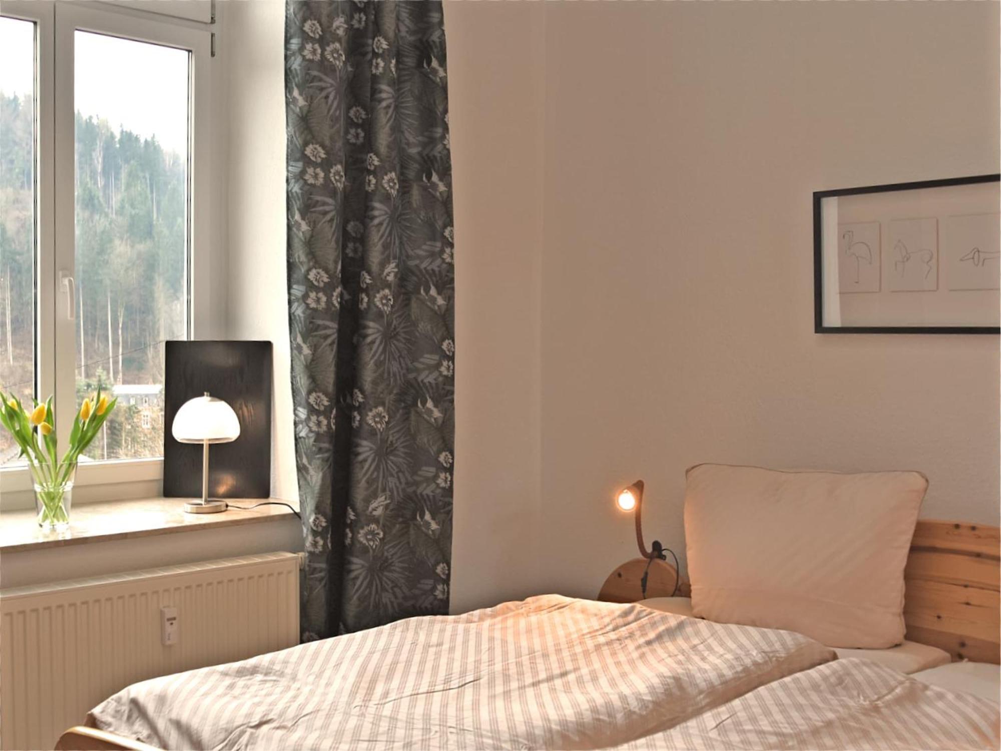 Alluring Villa In Grunhainichen Borstendorf With Garden Leubsdorf Exterior foto